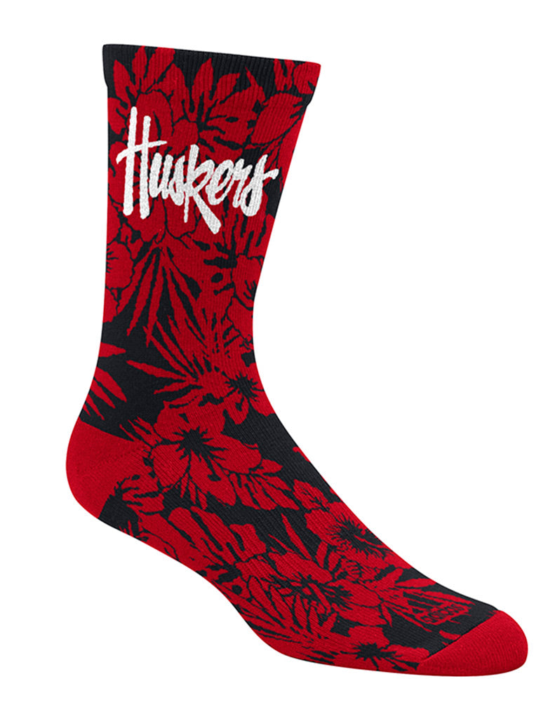 Adidas Huskers Hawaiian Crew Socks