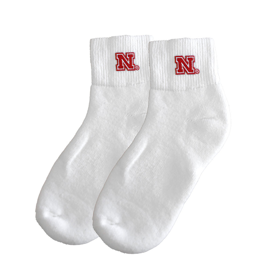 Womens Nebraska Footie