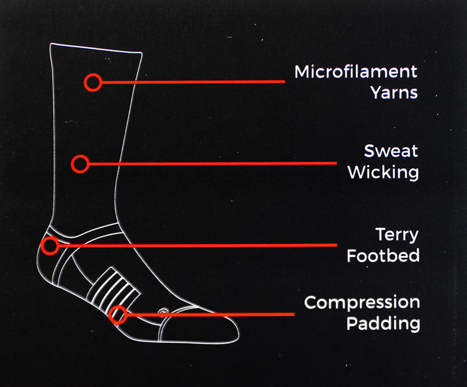Iron N Knit Crew Socks