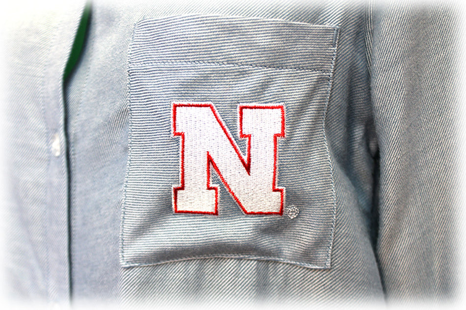 Womens Nebraska Breakaway Woven Nightshirt
