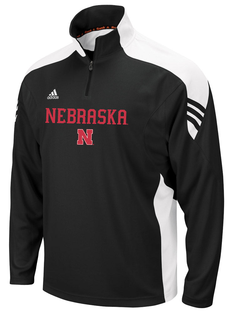 1/4 Zip Adidas Coaches Pullover-Blk