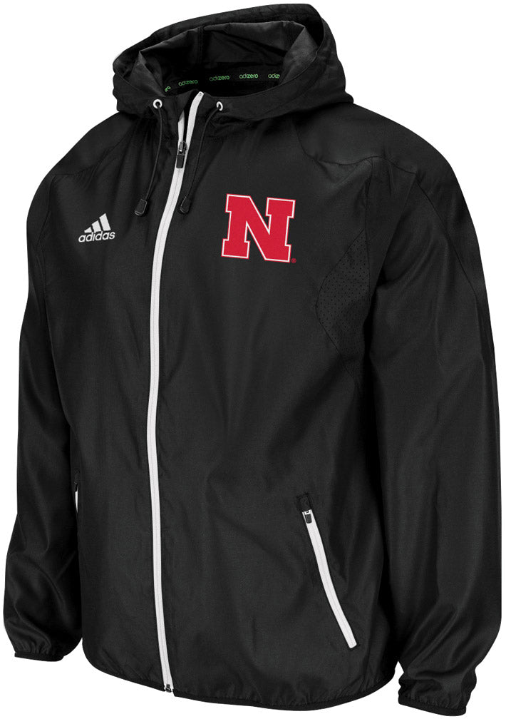 ADIDAS BLACK LIGHTWEIGHT JACKET