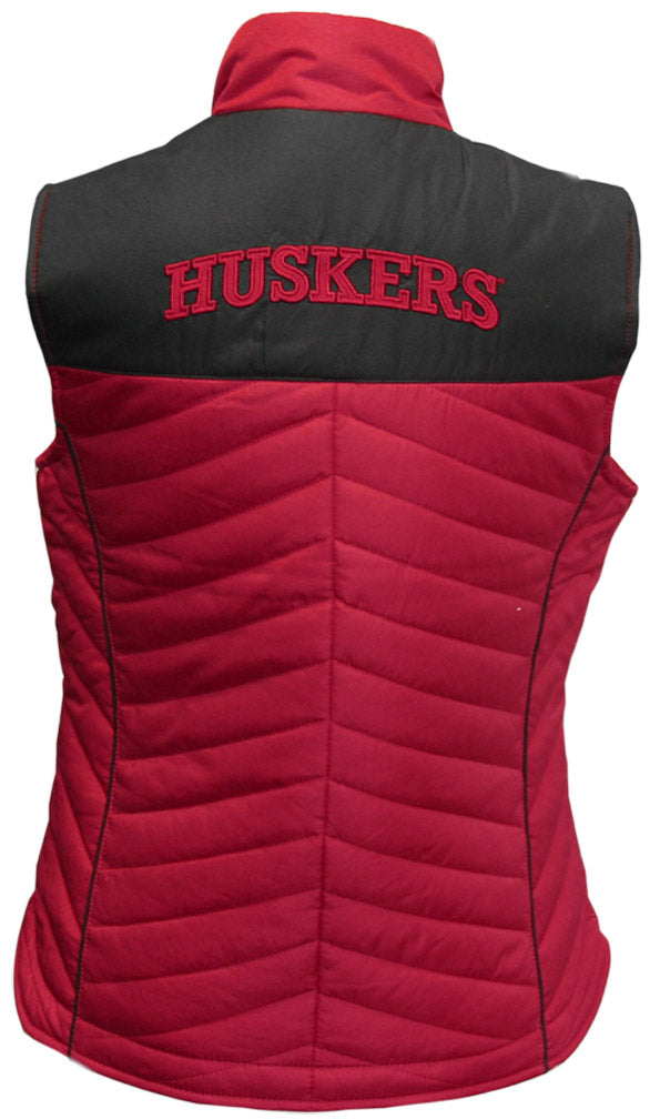 Ladies Husker Puffer Vest