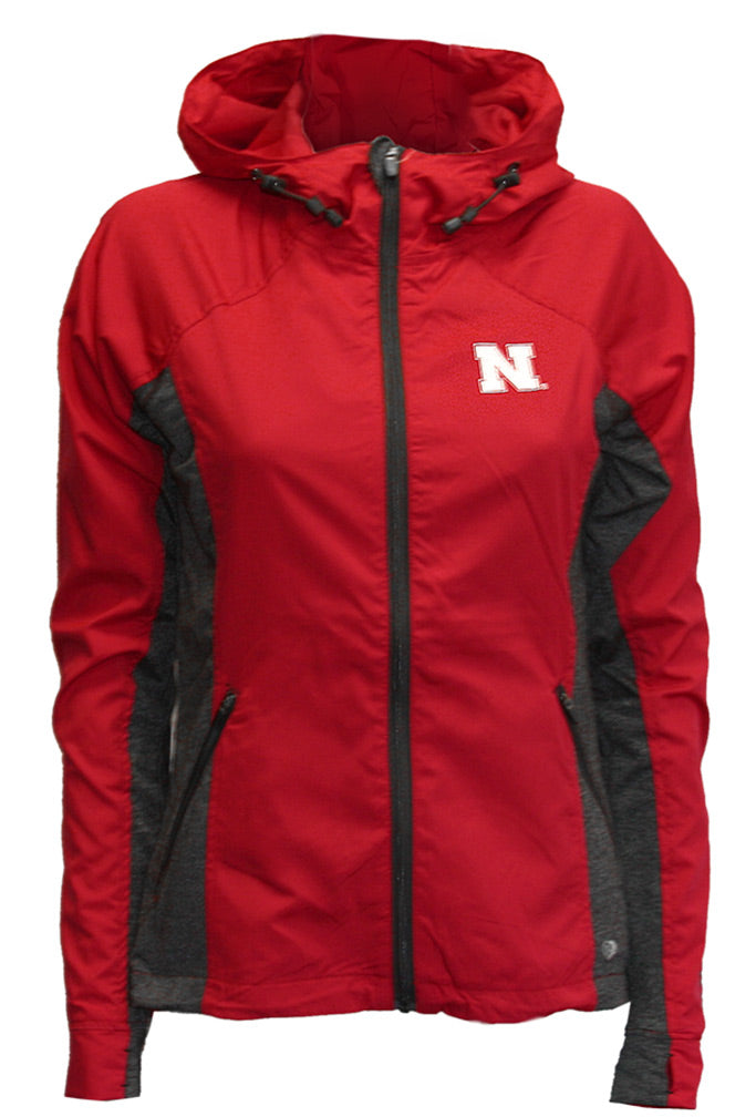 N Nebraska Ladies Corridor Windbreaker