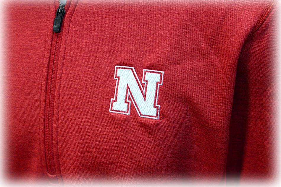 Adidas Nebraska Quarter Zip Pullover