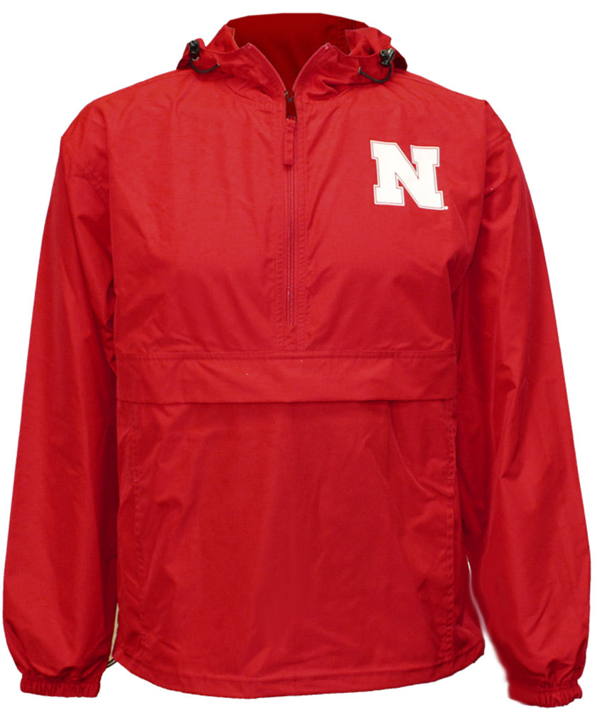 Nebraska Half Zip Champion Windbreaker