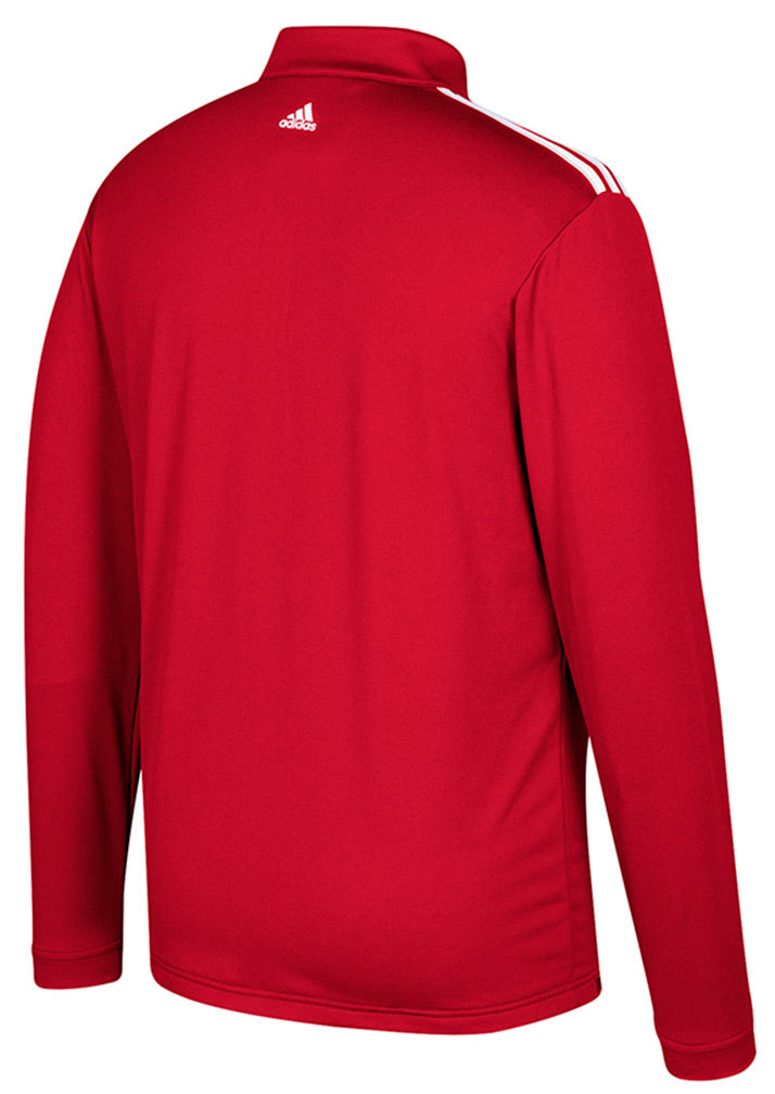 Go Big Red Adidas Sideline 1/4 Zip