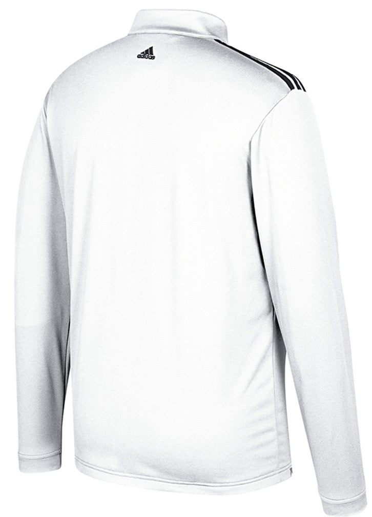 Husker 2017 Adidas Sideline 1/4 Zip - White