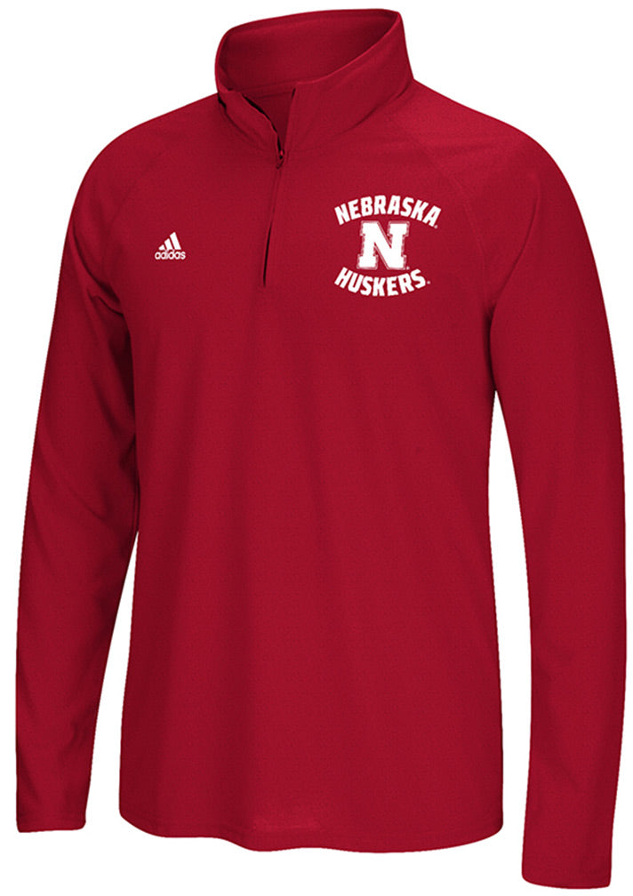 Adidas Nebraska Huskers Arches Qtr Zip