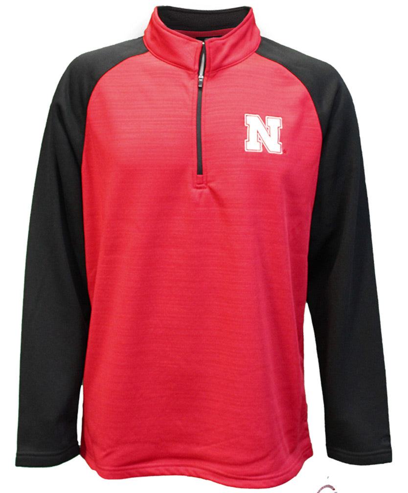 Colosseum Iron N Quarter Zip Raglan Fleece