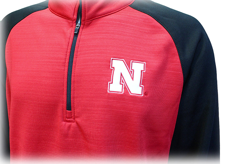 Colosseum Iron N Quarter Zip Raglan Fleece