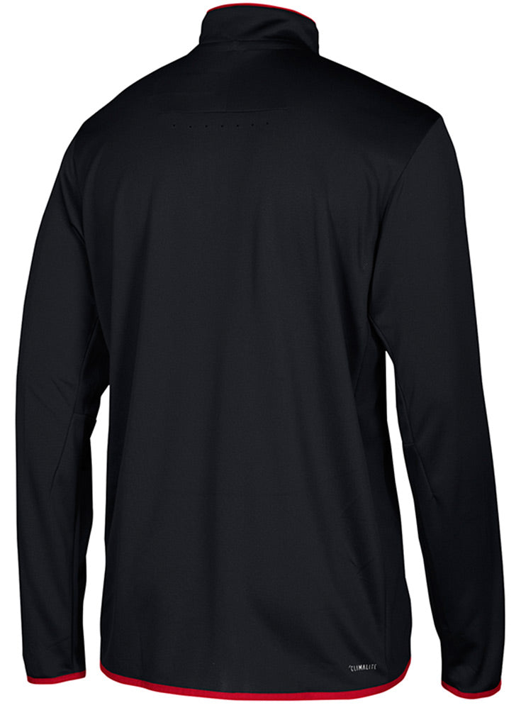 Adidas Nebraska Iconic Knit Quarter Zip