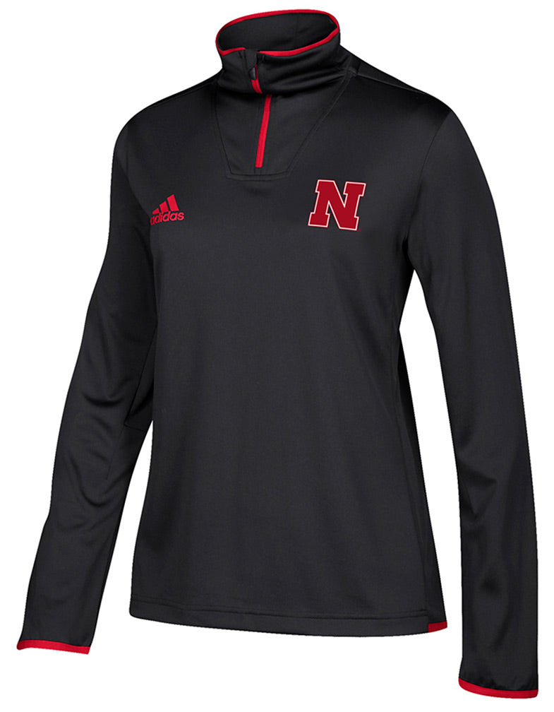 Adidas Husker Ladies Iconic Quarter Zip - Black
