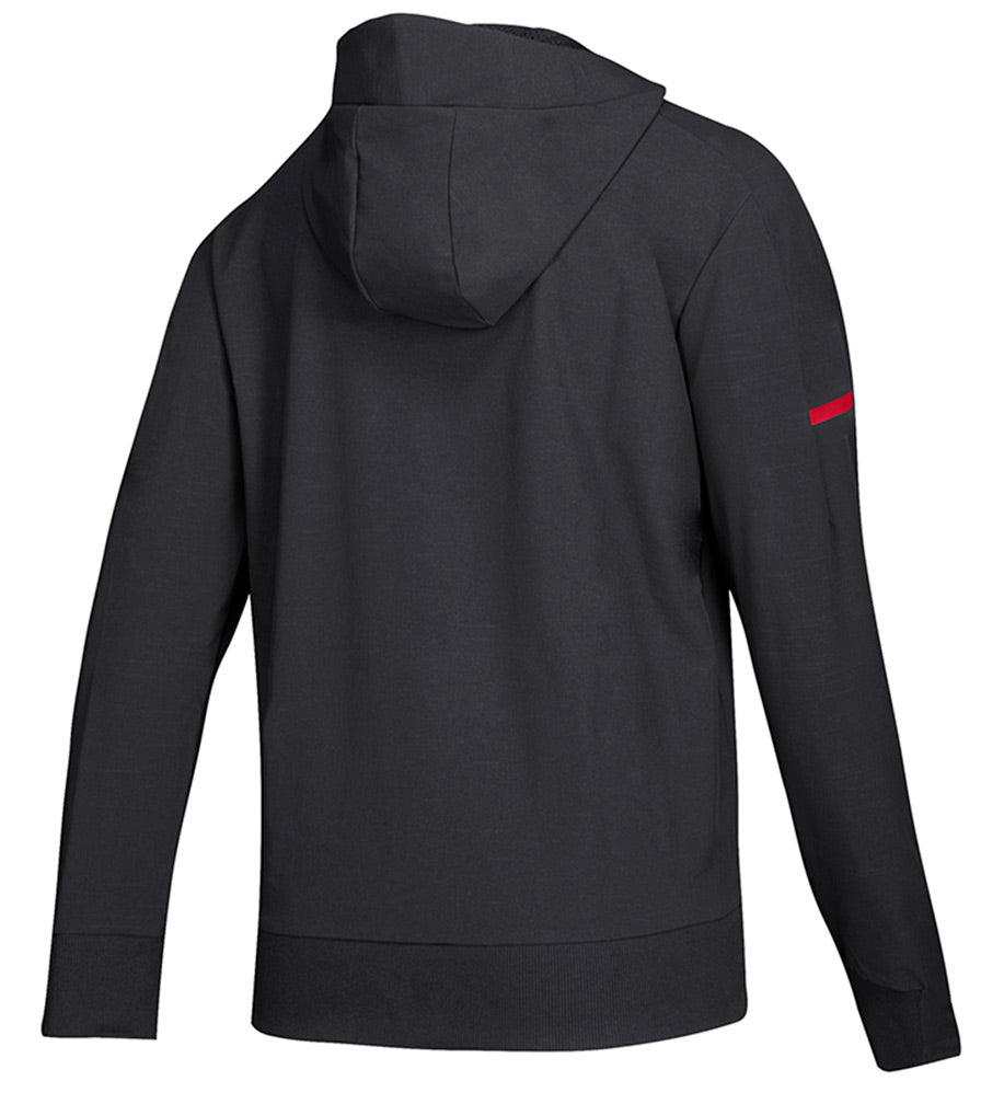 Adidas Ladies Full Zip Huskers Squad Woven Jacket