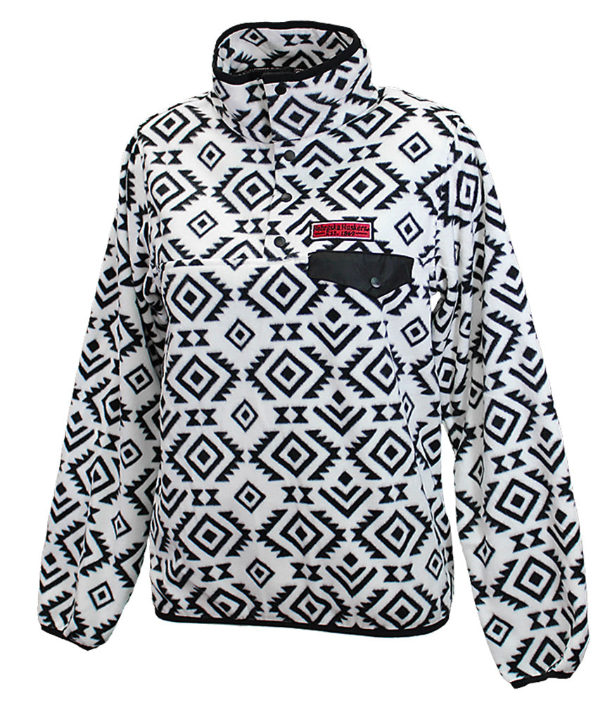 Ladies Tribal Nebraska Huskers Fleece