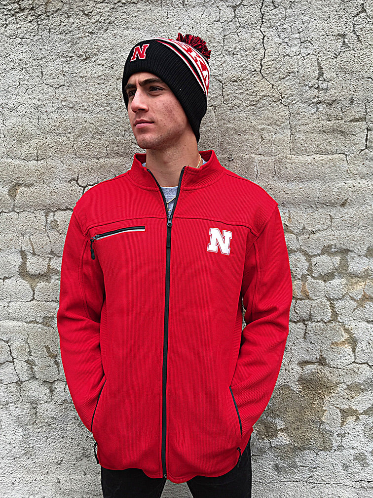 Nebraska Corded Fleece Full Zip Jacket