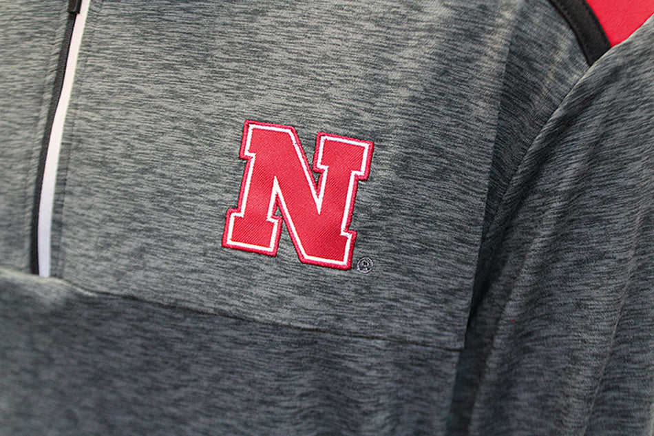 Nebraska Snowball Quarter Zip Windshirt