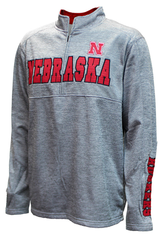 Nebraska Huskers Half Zip Pullover Jacket