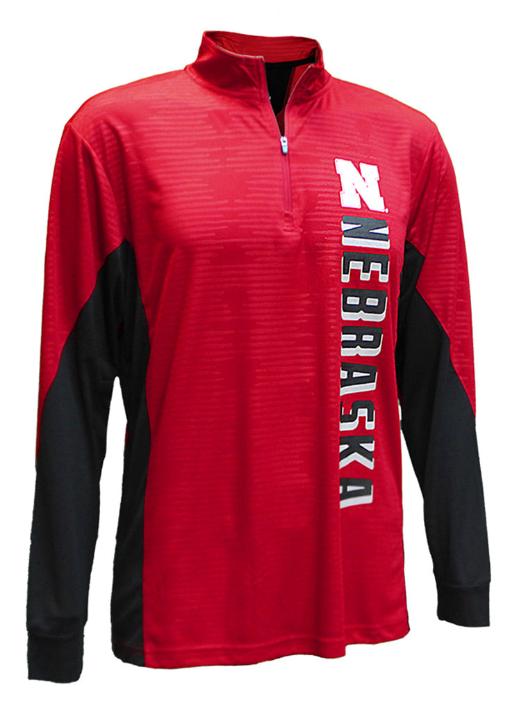 Nebraska Rooskie Quarter Zip Windshirt