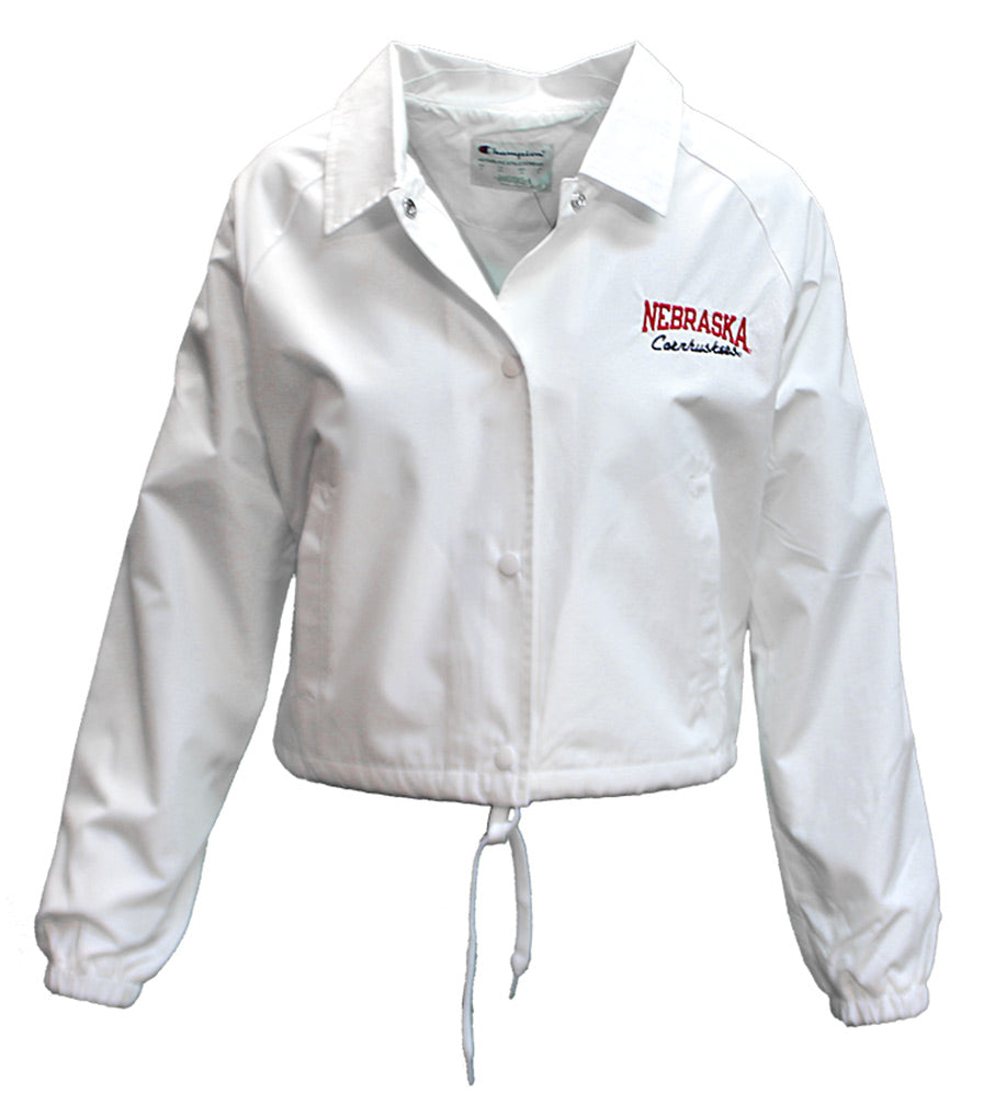 Womens Nebraska Cornhuskers Cropped Jacket