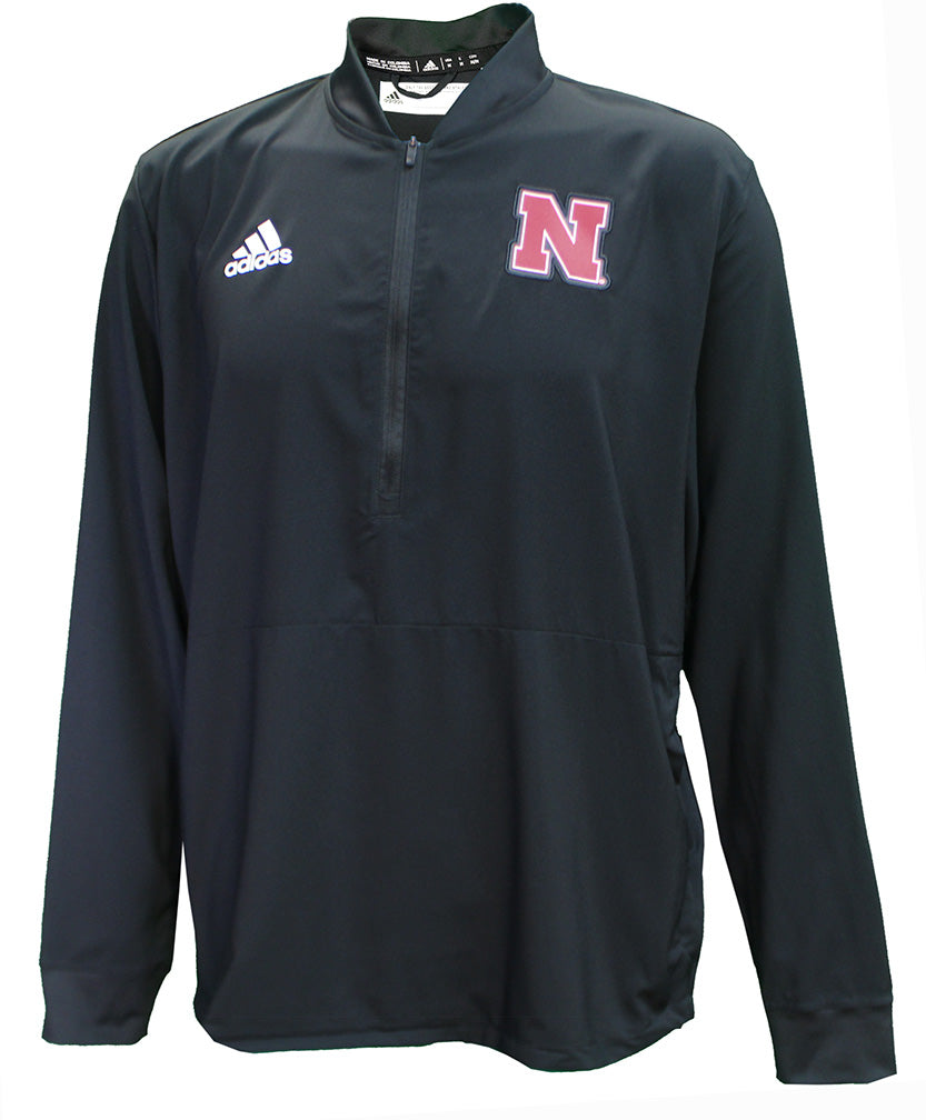 Adidas Under The Lights Huskers Quarter Zip - Black