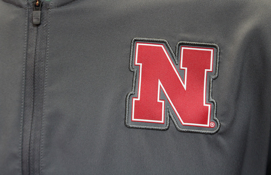Adidas Under The Lights Huskers Quarter Zip - Grey