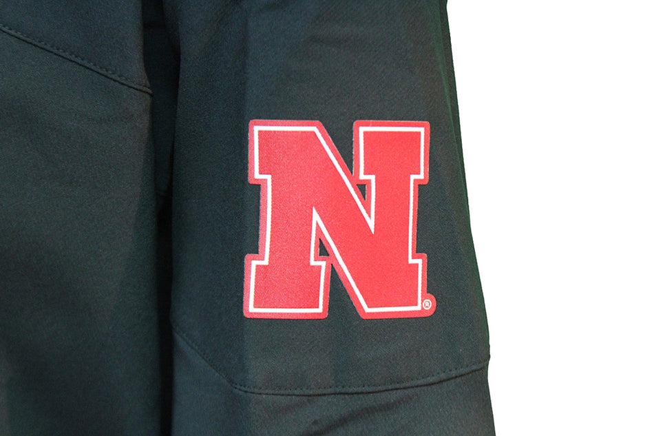 Adidas Nebraska Huskers Stadium Cargo Full Zip Jacket