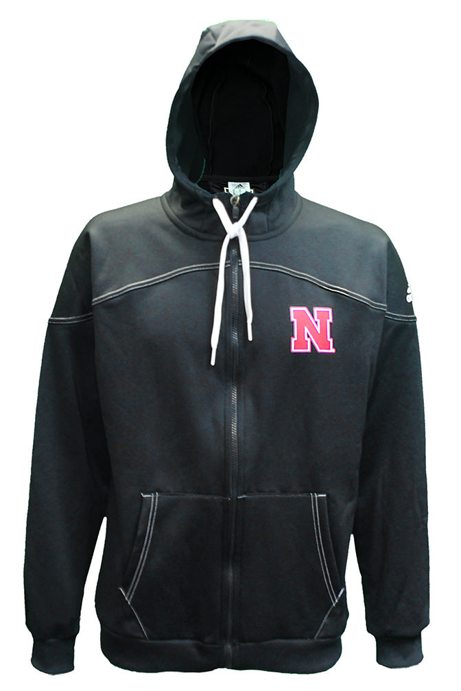 Adidas Huskers Jolly Roger Full Zip Hoodie