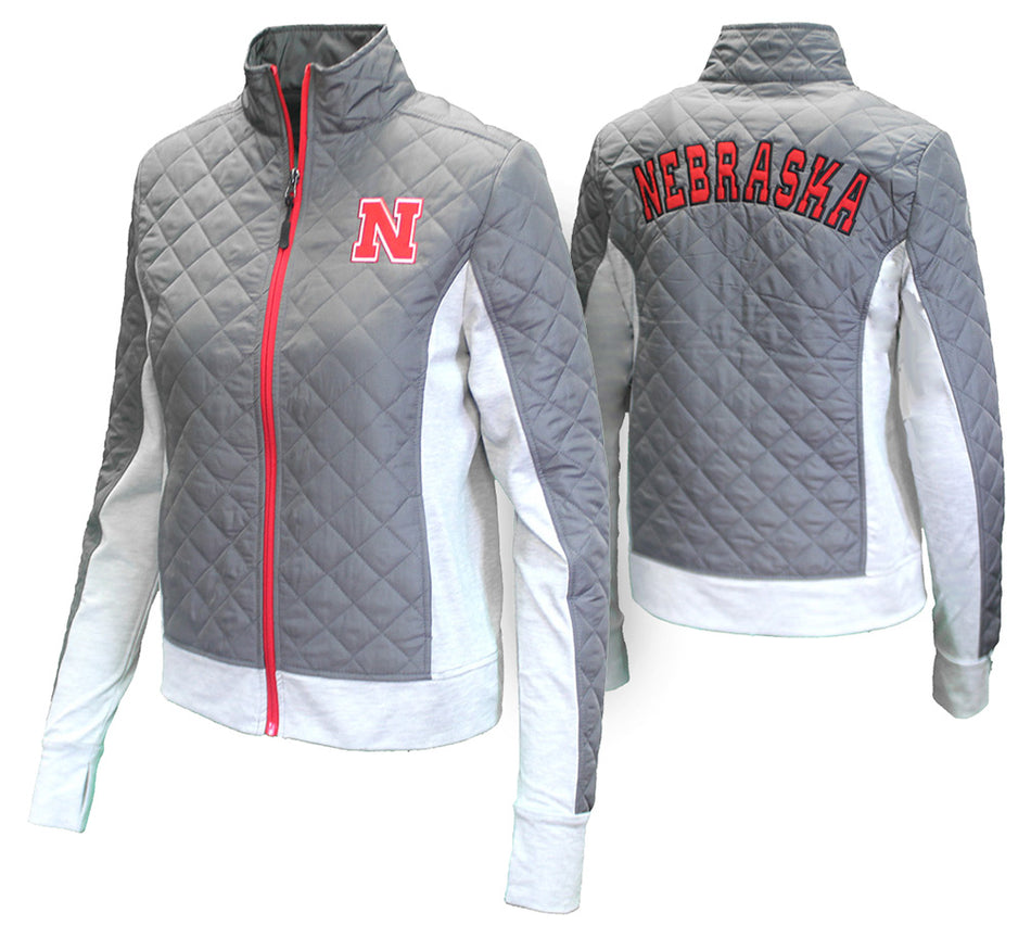 Womens Nebraska Billy Mack Full Zip Up Jacket
