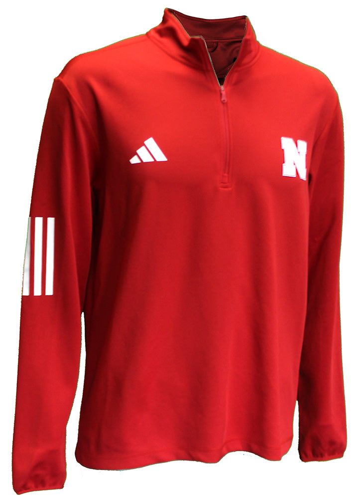Adidas Nebraska Half Zip Travel Golf Jacket