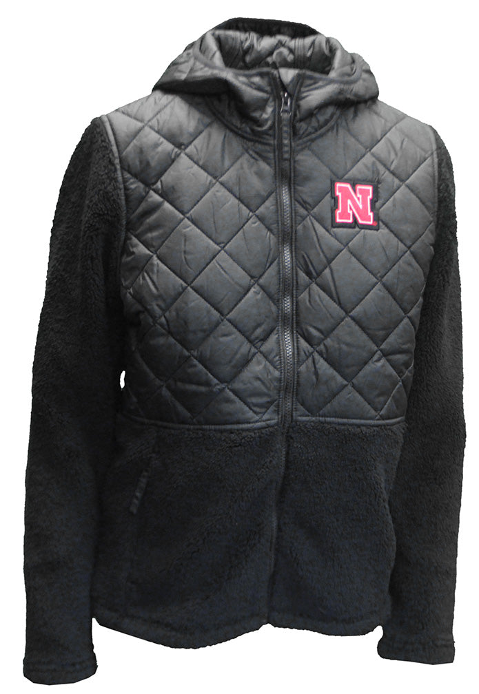 Womens Nebraska Crested Peak Full Zip Jacket