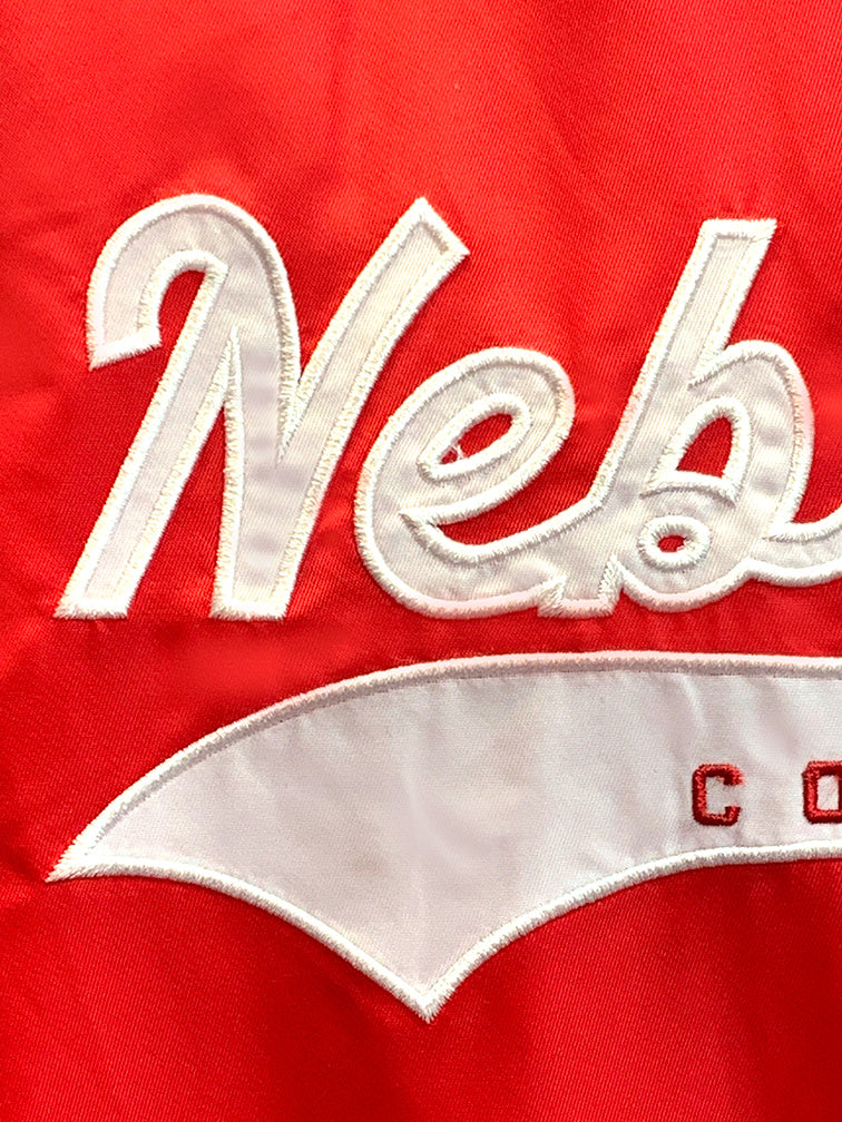 Womens Nebraska Huskers "A" Game Varsity Jacket