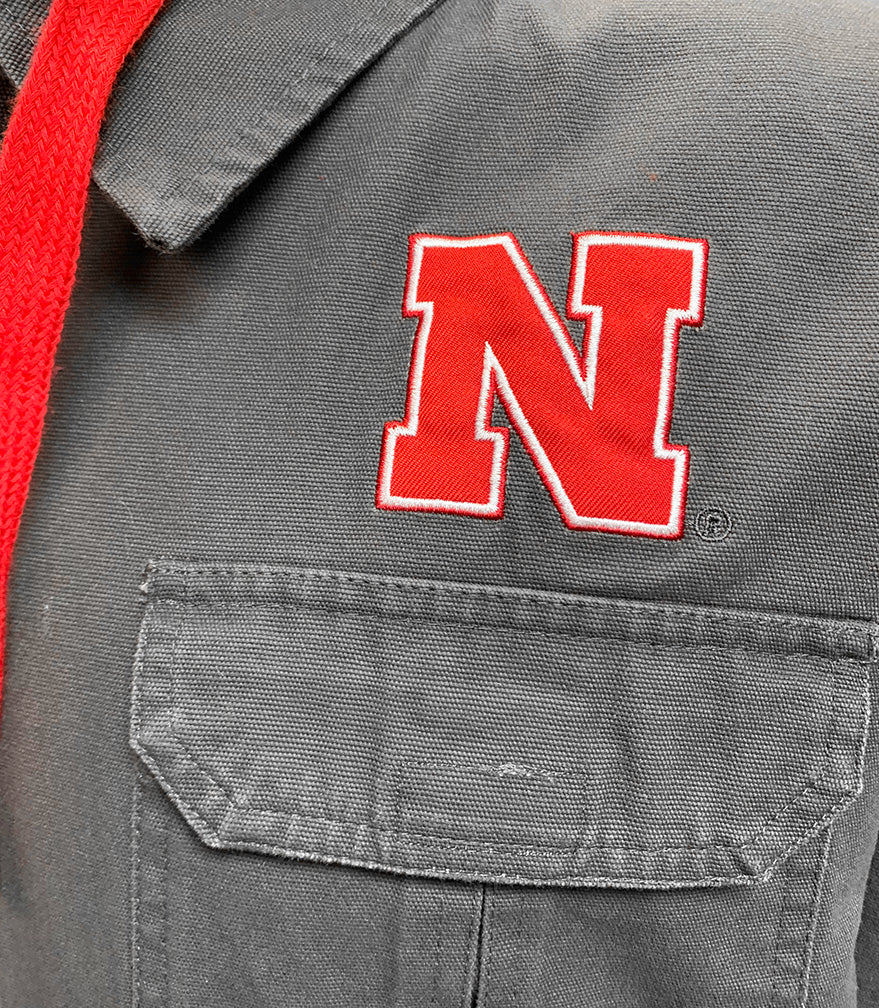 Great Outdoors Full Zip Nebraska Canvas Jacket