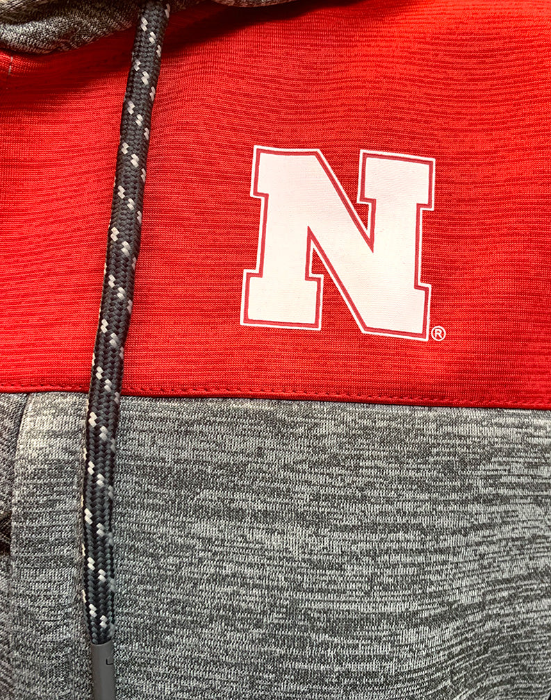 Nebraska Dozer Full Zip Fleece Hood