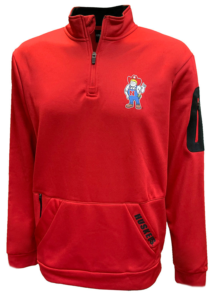 Herbie Nebraska Huskers Quarter Snap Jacket