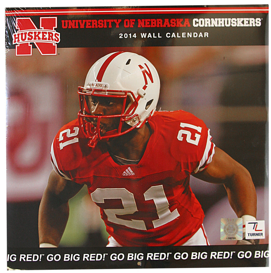 2013-2014 Nebraska Wall Calendar