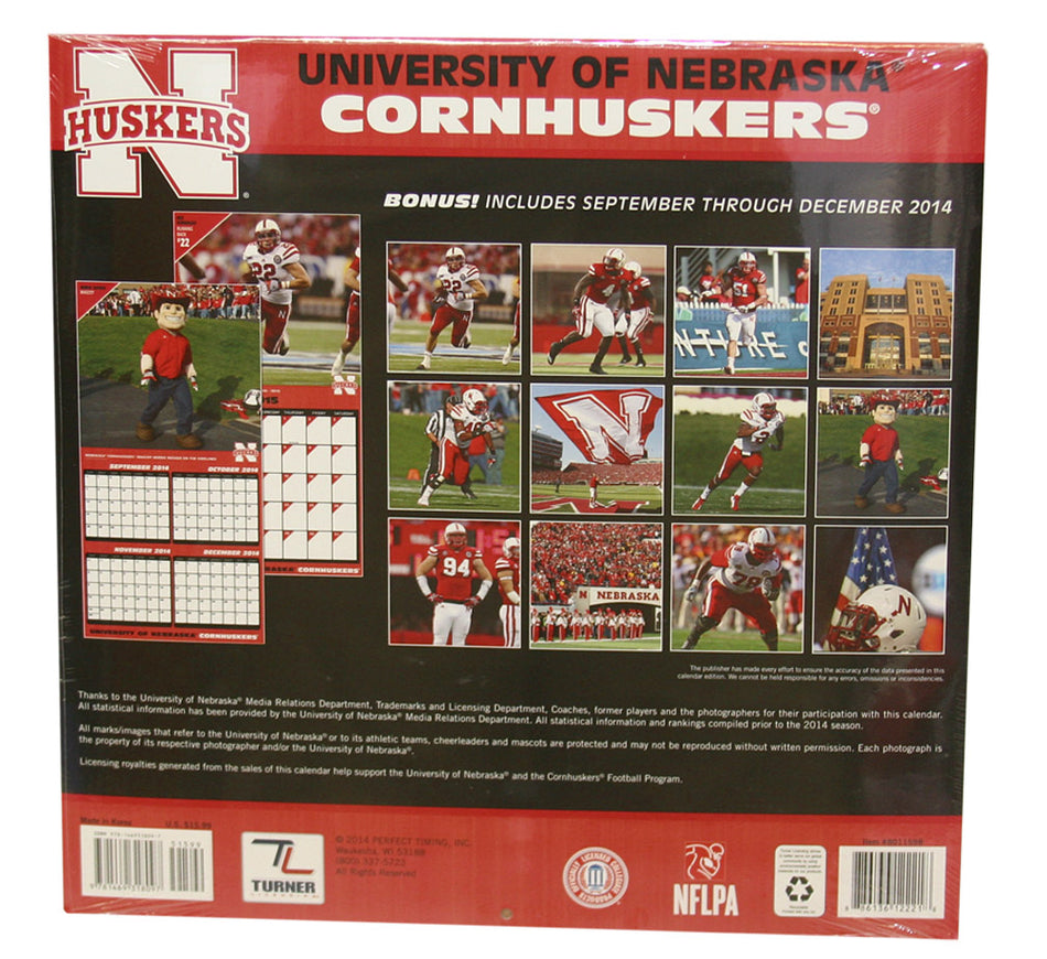 2015 Football Wall Calendar