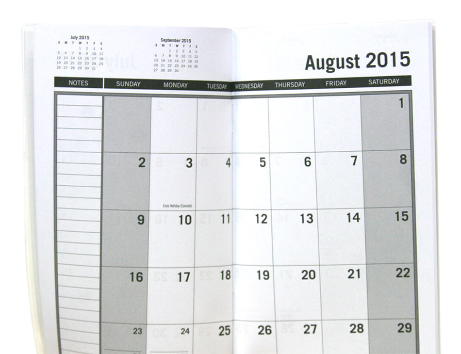 2015 16-Month Planner
