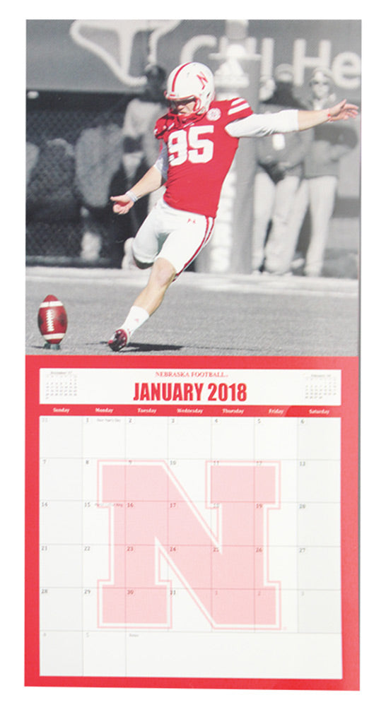 2018 Nebraska Football Wall Calendar
