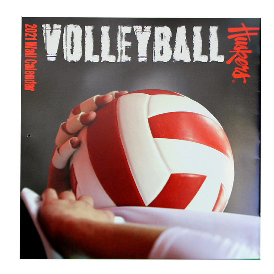 2021 Nebraska Volleyball Wall Calendar