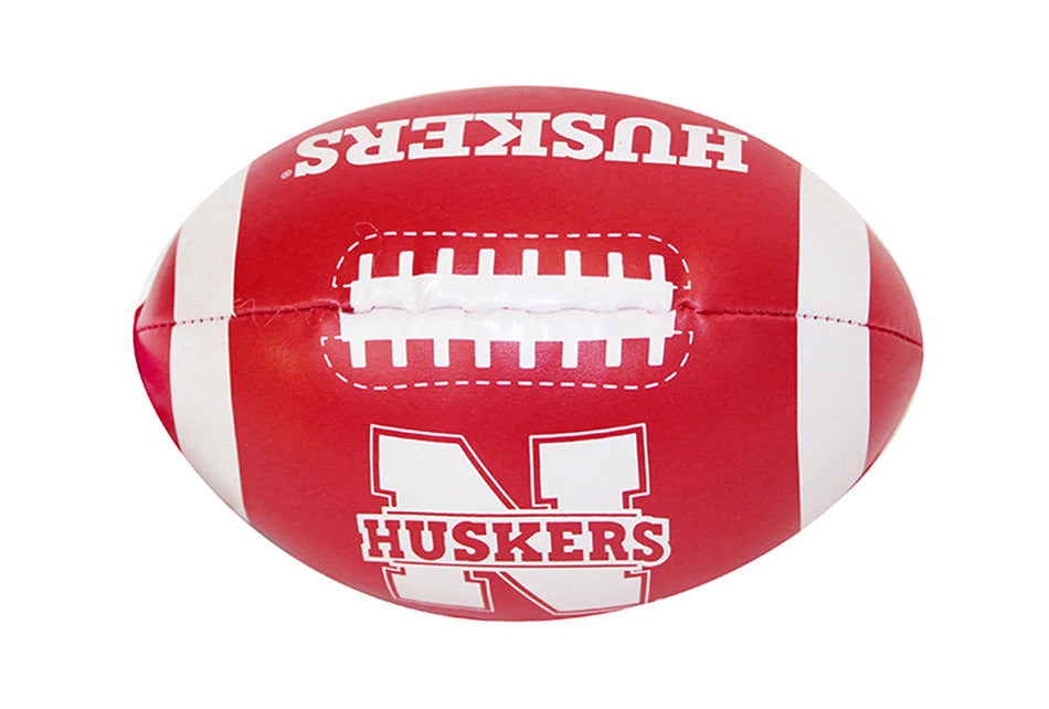Nebraska Vinyl Soft Football