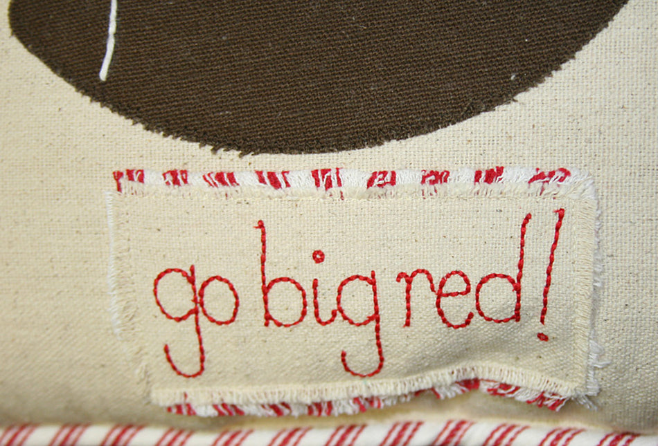 NEBRASKA THROW PILLOW
