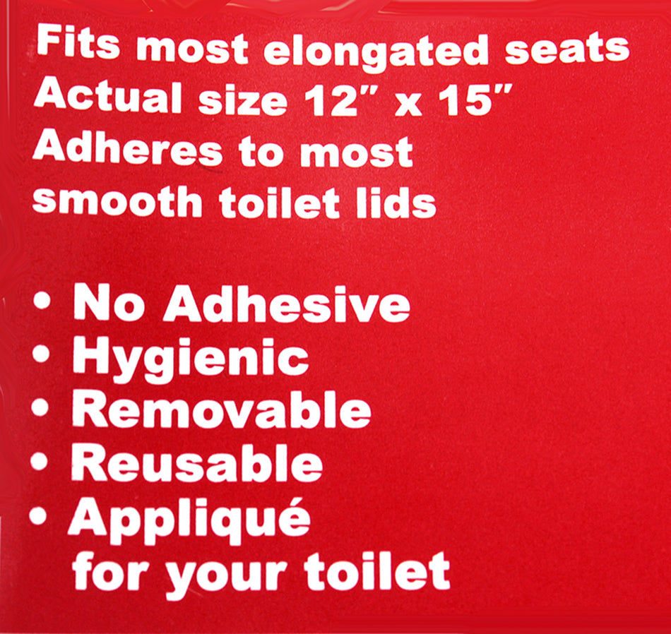 Classic N-Huskers Elongated Toliet Seat "Tattoo"