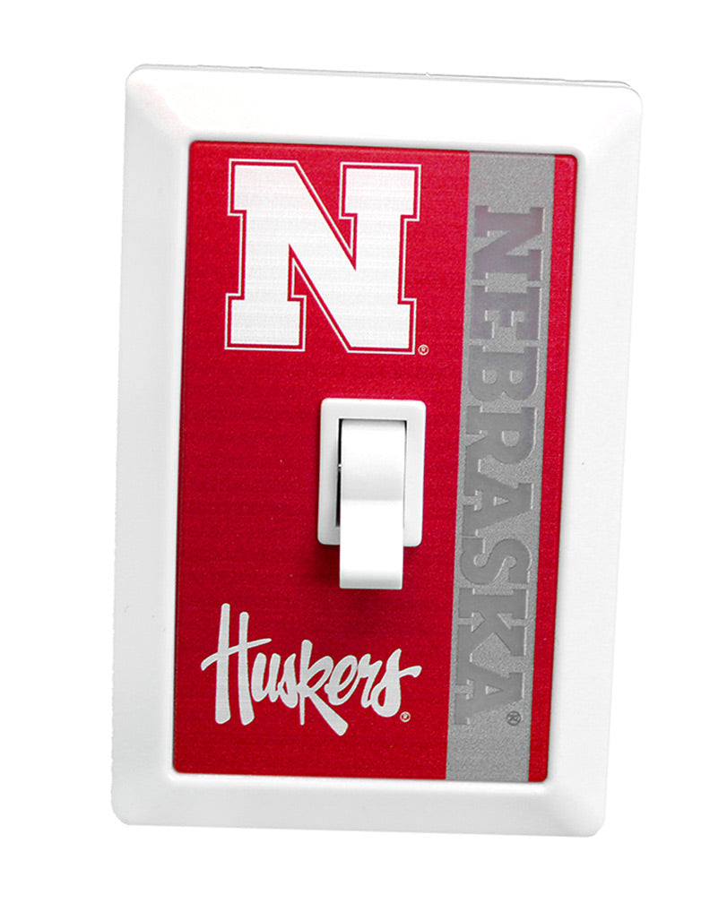 Nebraska Huskers Night Light Switch