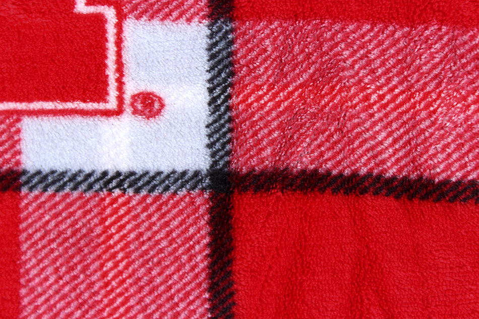 Nebraska XL Fleece Throw