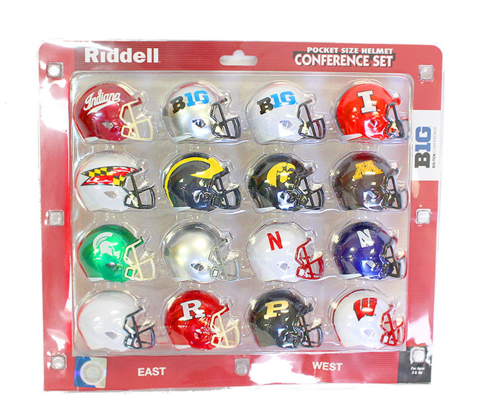 Big Ten Pocket Helmet Set