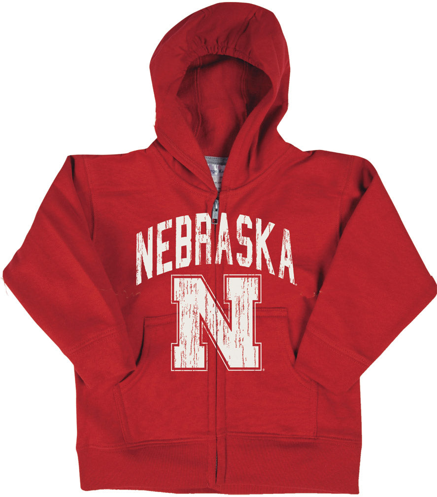 Toddler Red Zip Up Hoody