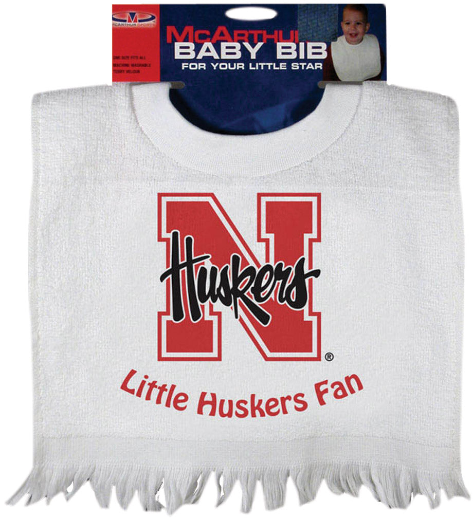 White Baby Bib