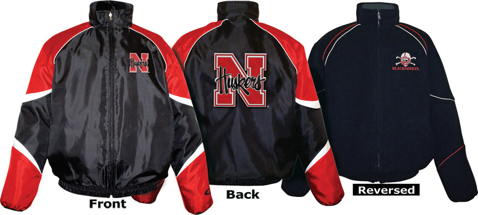 Youth Huskers to Blackshirts Reversible Jacket