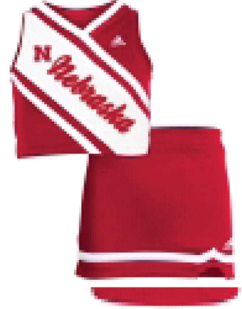 ADIDAS CHILDREN'S 2 PIECE CHEERLEADER SET